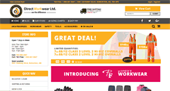 Desktop Screenshot of directworkwear.com